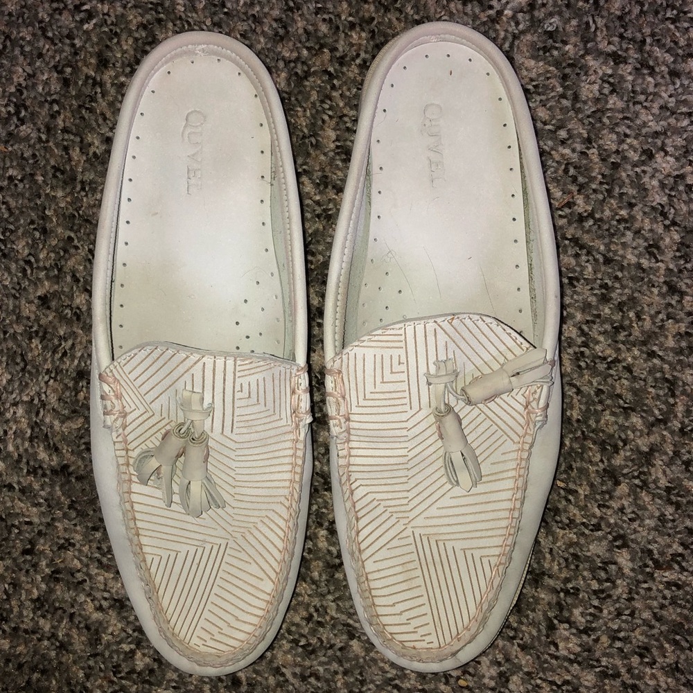 Quvel Romana Mule Boat Shoe w/tassel Size 8.5M